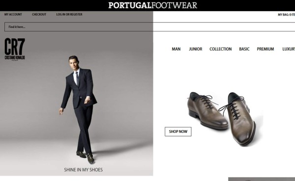 La marca de zapatos Cristiano se promociona en Milán y Las Vegas