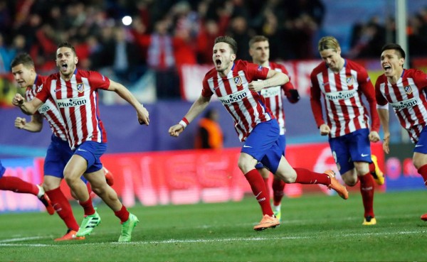 Atlético de Madrid sufre en penales, pero elimina al PSV de Champions