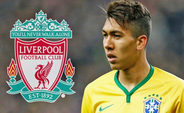 El delantero brasileño Firmino ficha por el Liverpool de Inglaterra