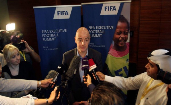 Infantino asegura que el mundial de Qatar dejará un gran legado