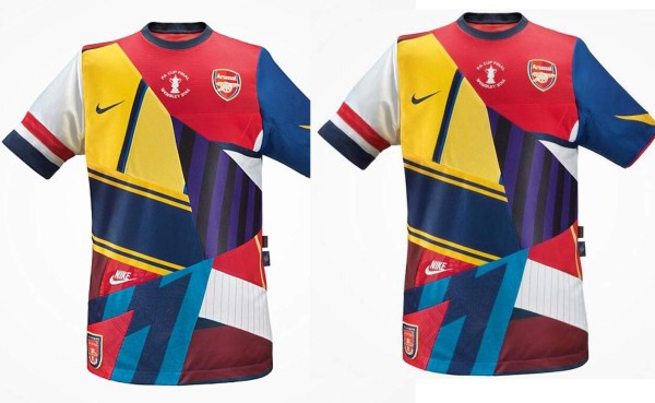 Nike presenta colorida camiseta conmemorativa del Arsenal