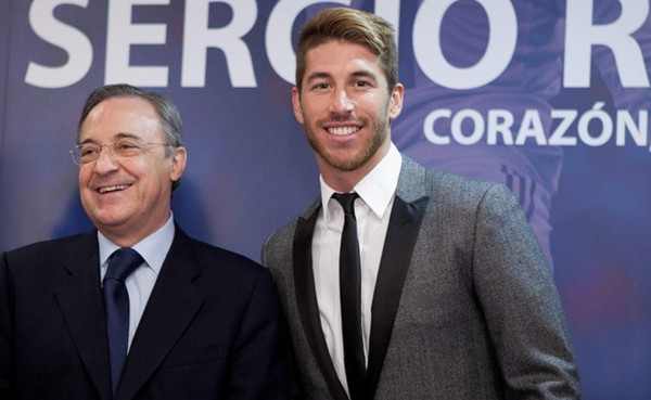 Florentino a Sergio Ramos: 'Eres intransferible'