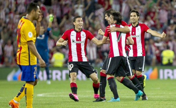 Athletic de Bilbao humilló al Barcelona en San Mamés