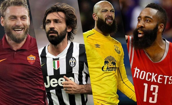 Las barbas más famosas del deporte