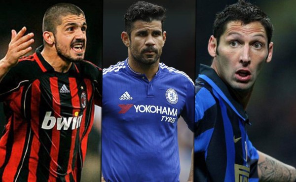 El once de los futbolistas más sucios en la historia del fútbol