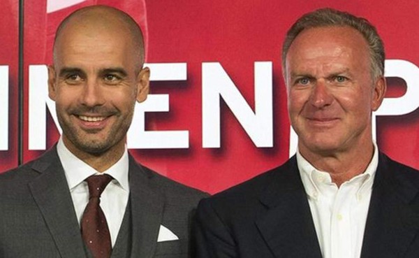 Presidente del Bayern asegura que 'nunca despedirán a Guardiola'