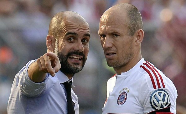 Así habla Robben de Pep Guardiola: 'Está poseído, su obsesión es el fútbol'