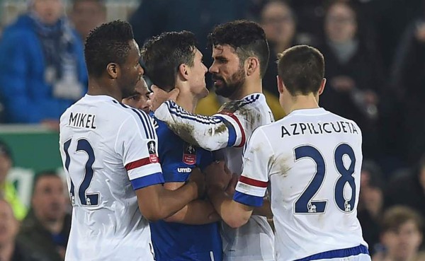 La FA acusa de mala conducta a Diego Costa y podría sancionarle con tres partidos