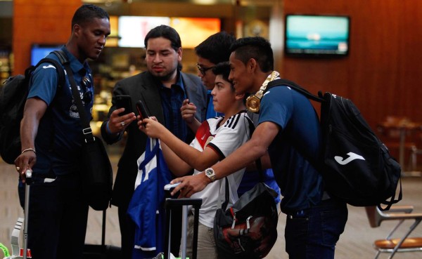 La Selección de Honduras ya se encuentra instalada en Houston