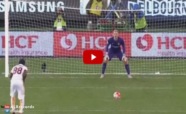 VIDEO: Doumbia falla un lanzamiento penal a lo Panenka