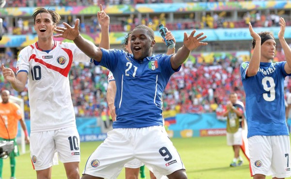 Costa Rica tumba a Italia y clasificó a octavos de final