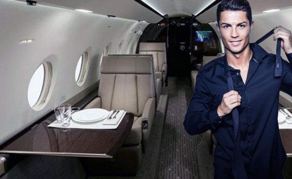 Gulfstream G200, el nuevo jet privado de Cristiano Ronaldo