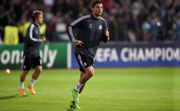 Cristiano Ronaldo volvió a entrenar al margen del grupo