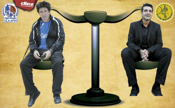 Vargas y Vázquez, con la balanza pareja en el clásico Olimpia-Motagua