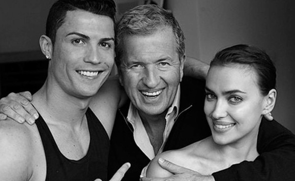 Cristiano decide posar con Irina para la revista Vogue