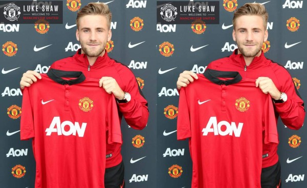 Manchester United ficha al defensor inglés Luke Shaw
