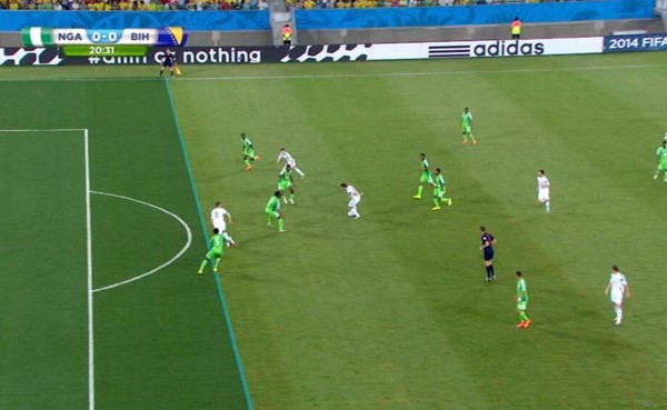 VIDEO: Invalidan legítimo gol a Bosnia ante Nigeria