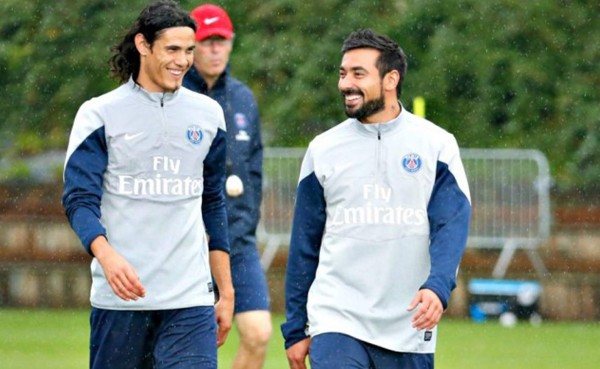 PSG sanciona económica y deportivamente a Cavani y Lavezzi