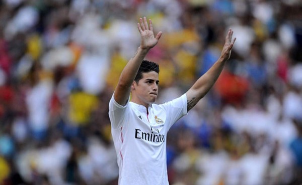 James Rodríguez se unirá el viernes a entrenamientos del Real Madrid