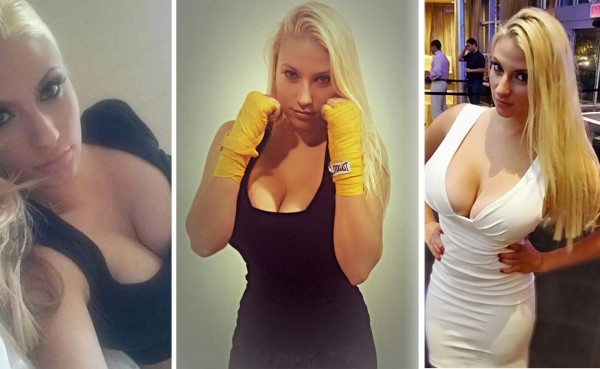 Luchadora de MMA sufre por el tamaño de sus senos