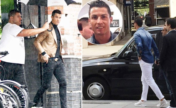 Cristiano hizo un inesperado viaje a Inglaterra y desata los rumores de su futuro