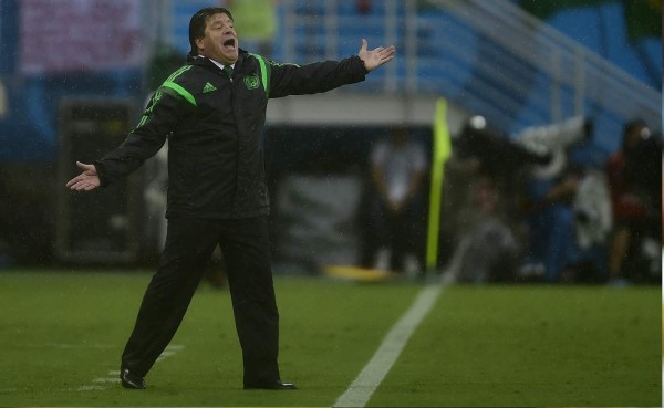 Miguel Herrera desató toda su euforia ante Camerún