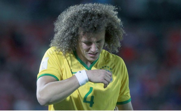 David Luiz no jugará ante Venezuela por lesión