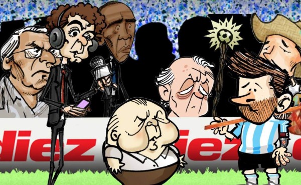 Los Diez Cómics a Messi: 'Venite a Honduras'