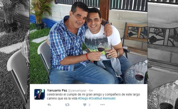 Así celebró Diego Vázquez su cumpleaños