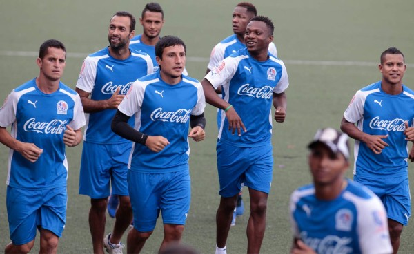 Olimpia regresó a la capital y se fue directo a entrenar