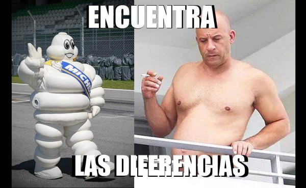 Los imperdibles memes sobre el aumento de peso de Vin Diesel