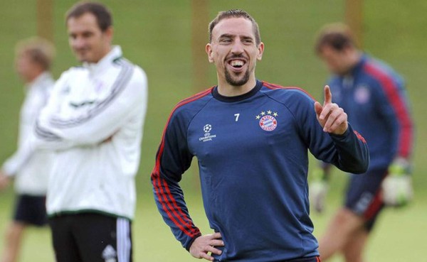 Ribéry regresa a entrenamientos del Bayern Múnich