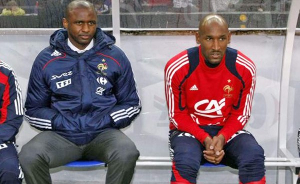 Anelka confesó que Vieira le golpeó en la cara con su pene