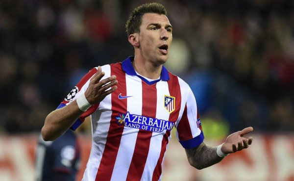 Lesión de tendón peroneo deja a Mandzukic fuera ante Real Sociedad