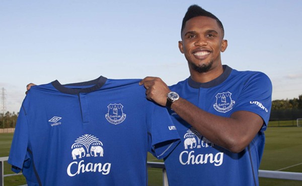 Samuel Eto'o es nuevo jugador del Everton