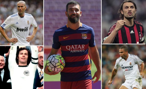Los once mejores jugadores de la historia para el turco Arda Turan