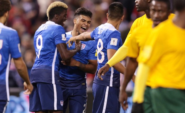 Estados Unidos pasó la aplanadora sobre San Vicente en el inicio de la eliminatoria