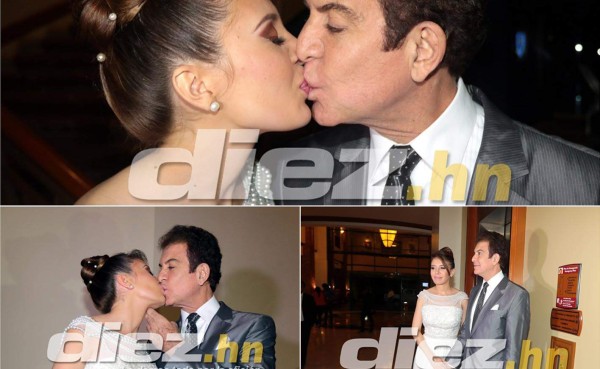 FOTOS: Salvador Nasralla se casa a sus 63 años con Iroshka Elvir