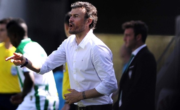 Luis Enrique: 'Hoy hemos hecho los deberes'