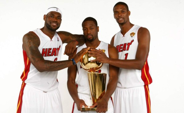 'Big Three' de Miami Heat queda el libertad