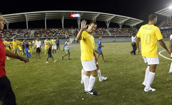 Dunga y Rivaldo inauguraron el 'Maracaná” de Panamá
