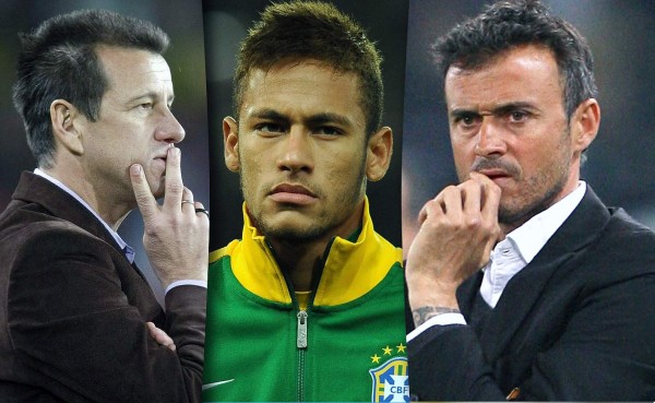 Dunga y Luis Enrique decidirán si Neymar juega la Copa América y en Olímpicos