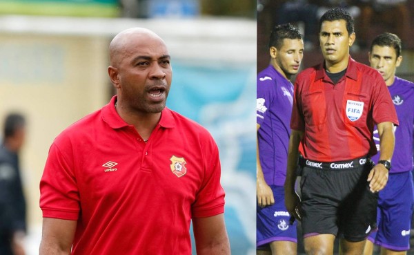 Entrenador tico arremete fuerte contra árbitro hondureño