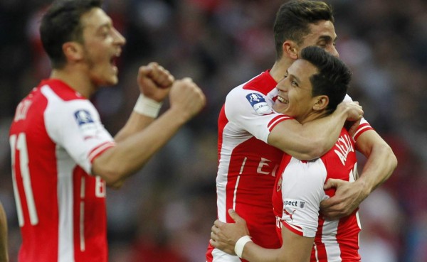Doblete de Alexis Sánchez y Arsenal pasa a final de la FA Cup