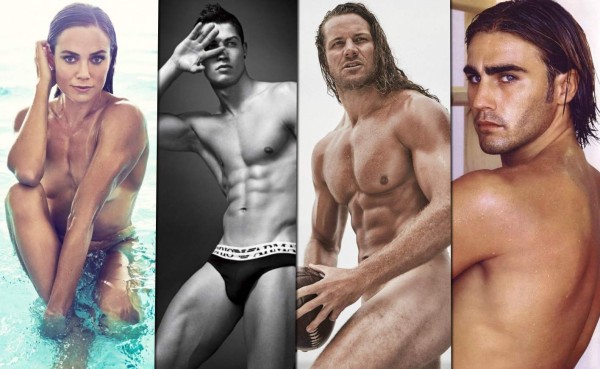 'Desnudos y con poca ropa': Los deportistas que no se han intimidado ante la cámara