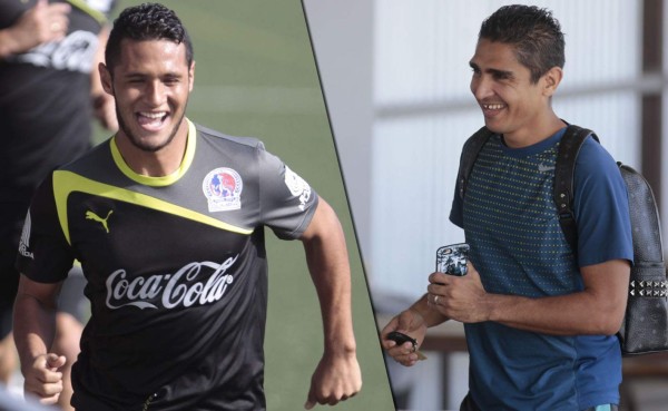 Olimpia define esta noche futuro de Jorge Claros y Alex López