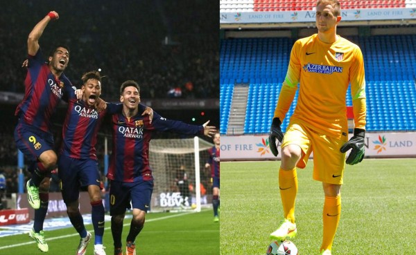 Oblak: 'No tengo miedo a Messi, Neymar y Luis Suárez'