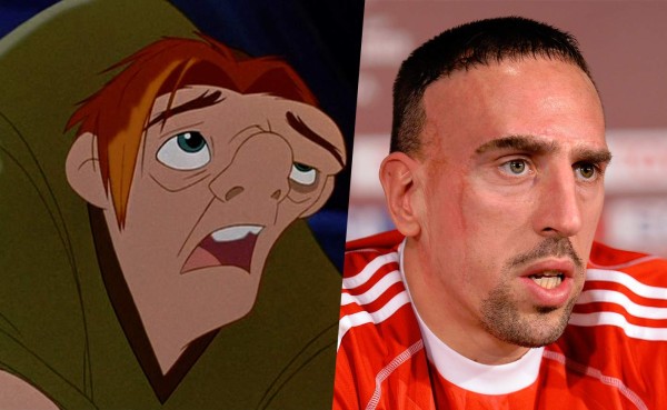 Estrellas del fútbol que parecen sacados de dibujos animados