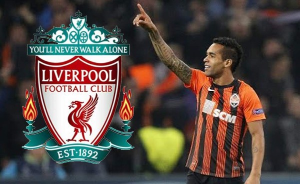 El Liverpool tiene en la mira al brasileño Alex Teixeira, del Shakhtar Donetsk