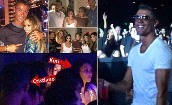 Fotos: Así fue la fiesta de JLO donde Cristiano se encontró a Kim Kardashian